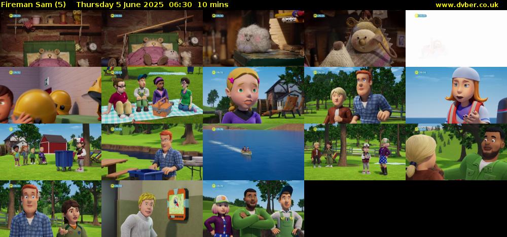 Fireman Sam (5) Thursday 5 June 2025 06:30 - 06:40