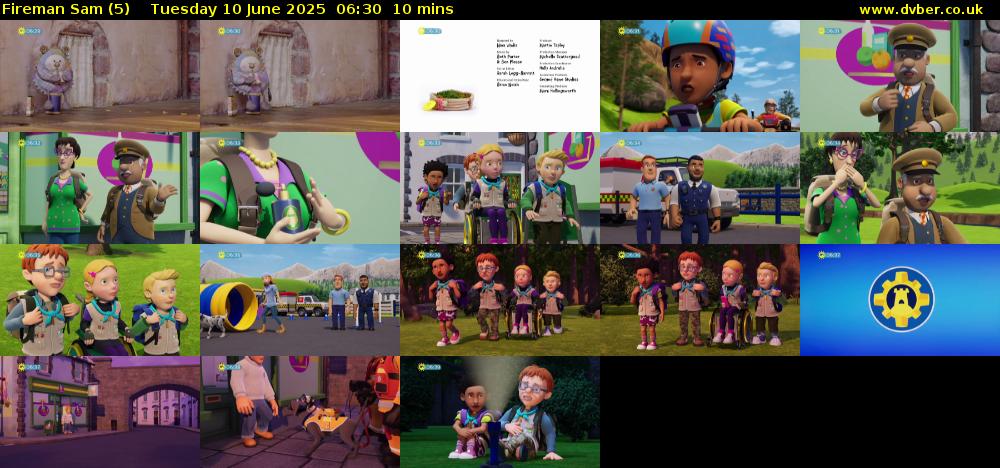Fireman Sam (5) Tuesday 10 June 2025 06:30 - 06:40
