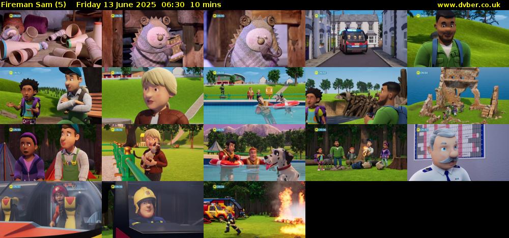 Fireman Sam (5) Friday 13 June 2025 06:30 - 06:40
