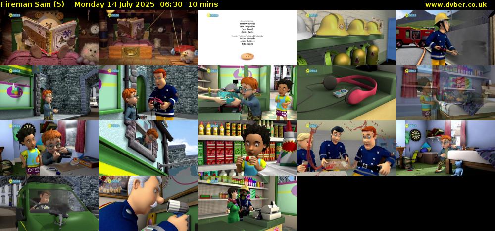 Fireman Sam (5) Monday 14 July 2025 06:30 - 06:40