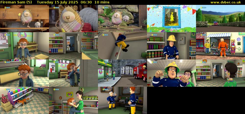 Fireman Sam (5) Tuesday 15 July 2025 06:30 - 06:40