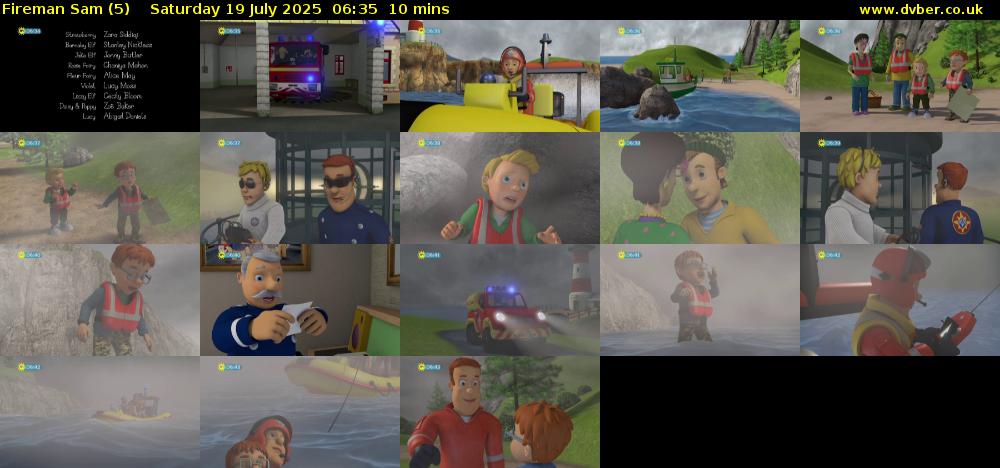 Fireman Sam (5) Saturday 19 July 2025 06:35 - 06:45