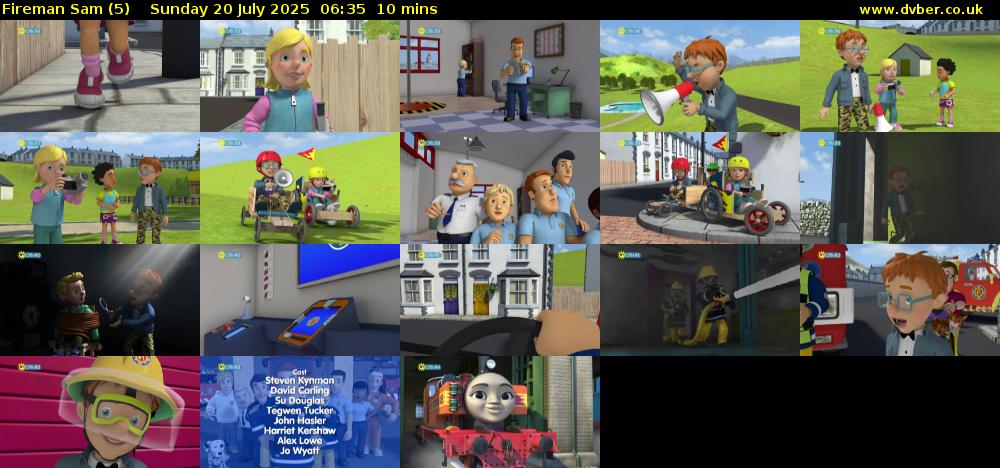 Fireman Sam (5) Sunday 20 July 2025 06:35 - 06:45