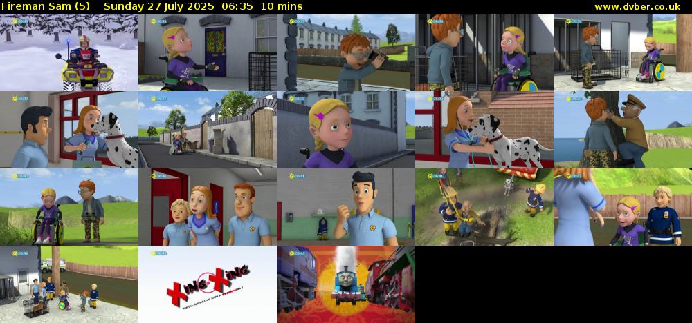 Fireman Sam (5) Sunday 27 July 2025 06:35 - 06:45
