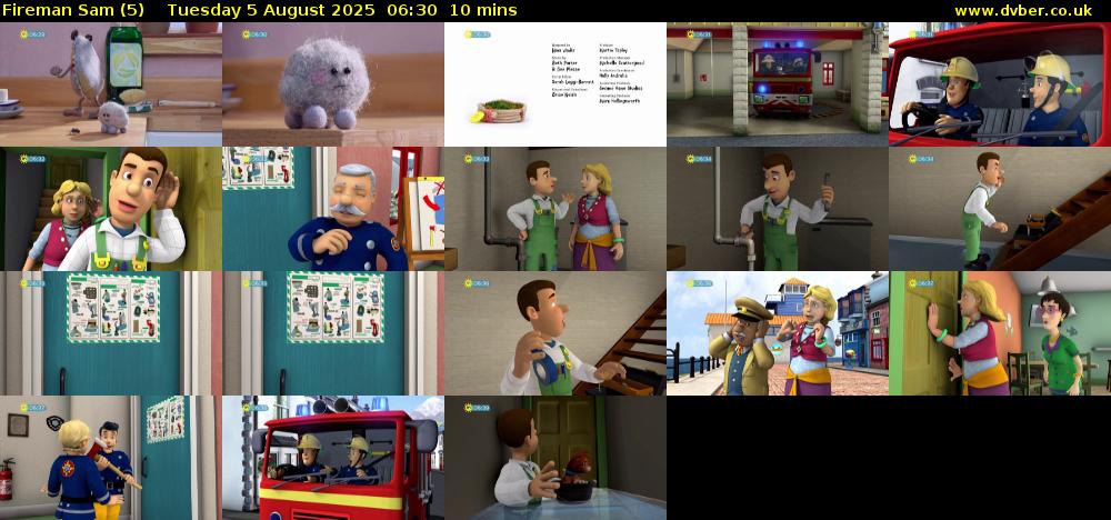 Fireman Sam (5) Tuesday 5 August 2025 06:30 - 06:40