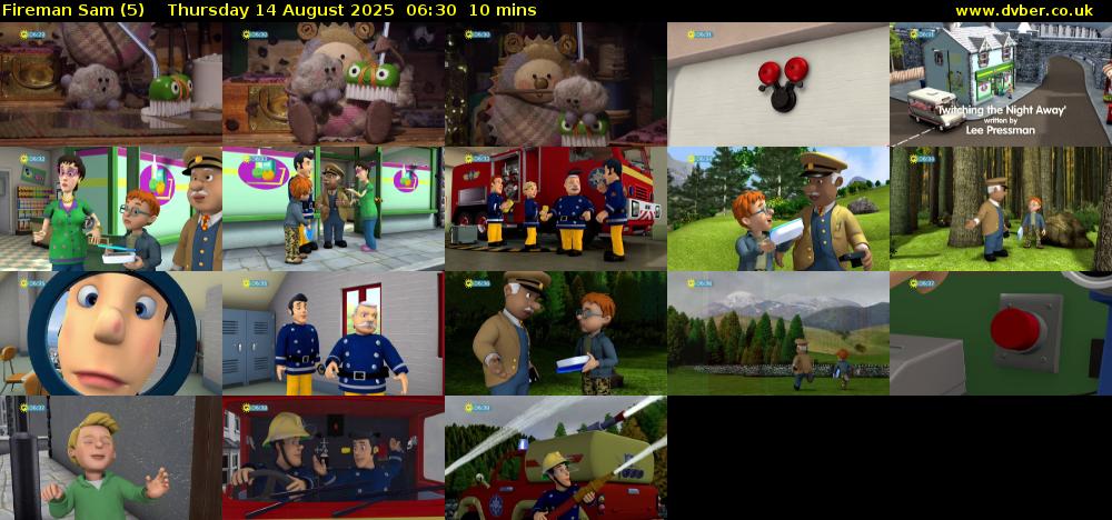 Fireman Sam (5) Thursday 14 August 2025 06:30 - 06:40