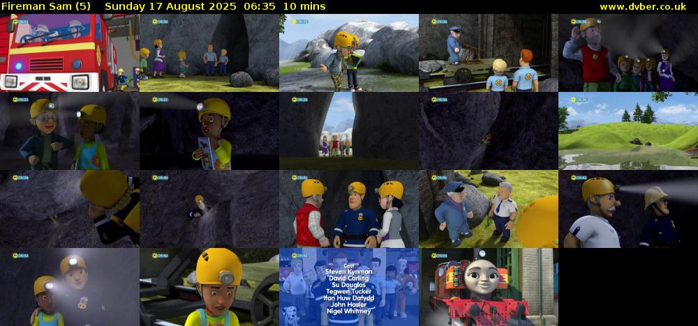 Fireman Sam (5) Sunday 17 August 2025 06:35 - 06:45