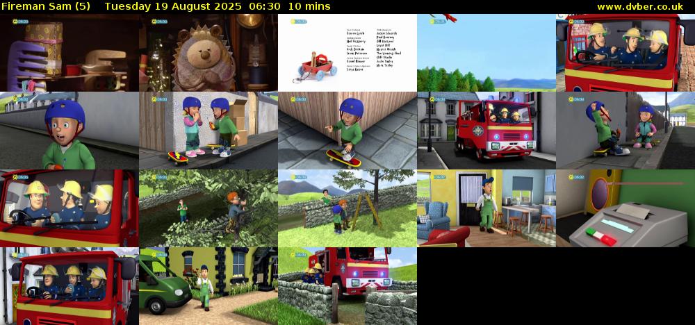 Fireman Sam (5) Tuesday 19 August 2025 06:30 - 06:40