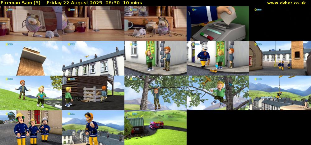 Fireman Sam (5) Friday 22 August 2025 06:30 - 06:40
