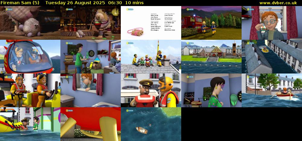 Fireman Sam (5) Tuesday 26 August 2025 06:30 - 06:40