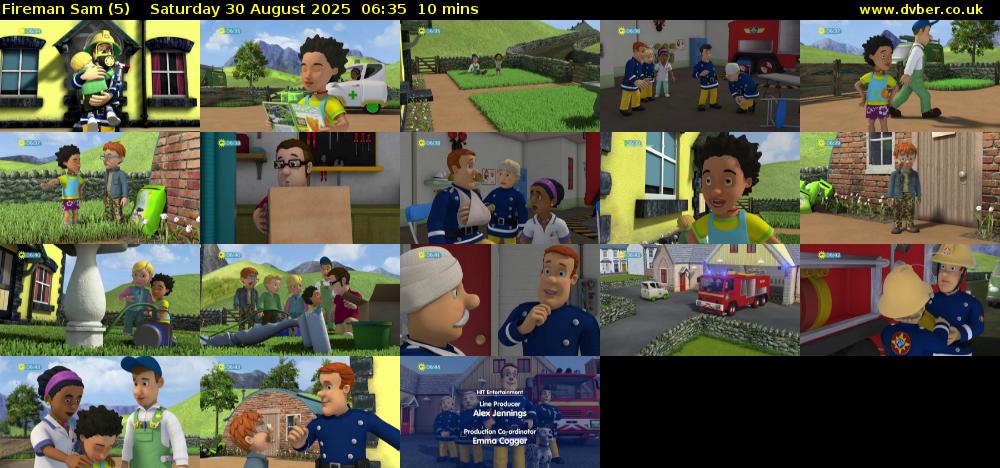 Fireman Sam (5) Saturday 30 August 2025 06:35 - 06:45