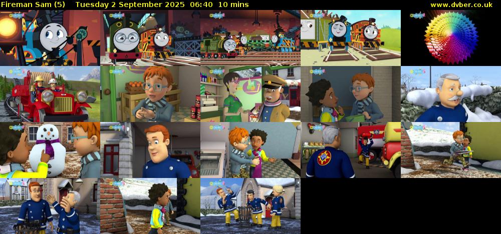 Fireman Sam (5) Tuesday 2 September 2025 06:40 - 06:50