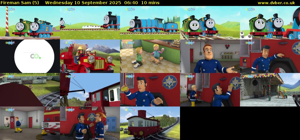Fireman Sam (5) Wednesday 10 September 2025 06:40 - 06:50