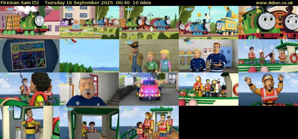 Fireman Sam (5) Tuesday 16 September 2025 06:40 - 06:50