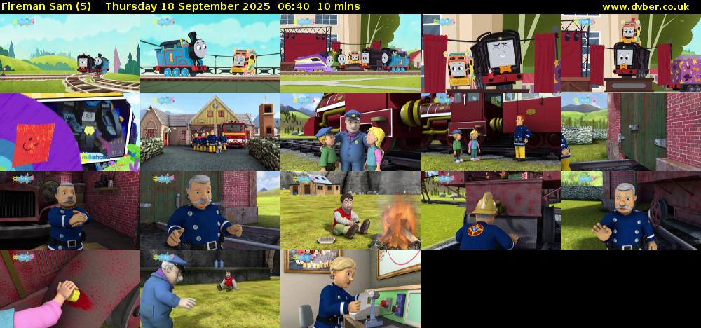 Fireman Sam (5) Thursday 18 September 2025 06:40 - 06:50
