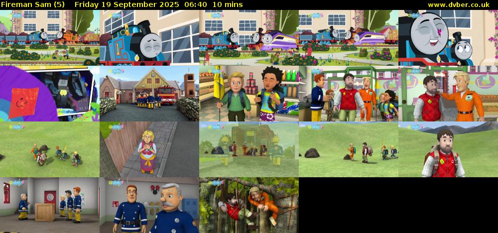 Fireman Sam (5) Friday 19 September 2025 06:40 - 06:50