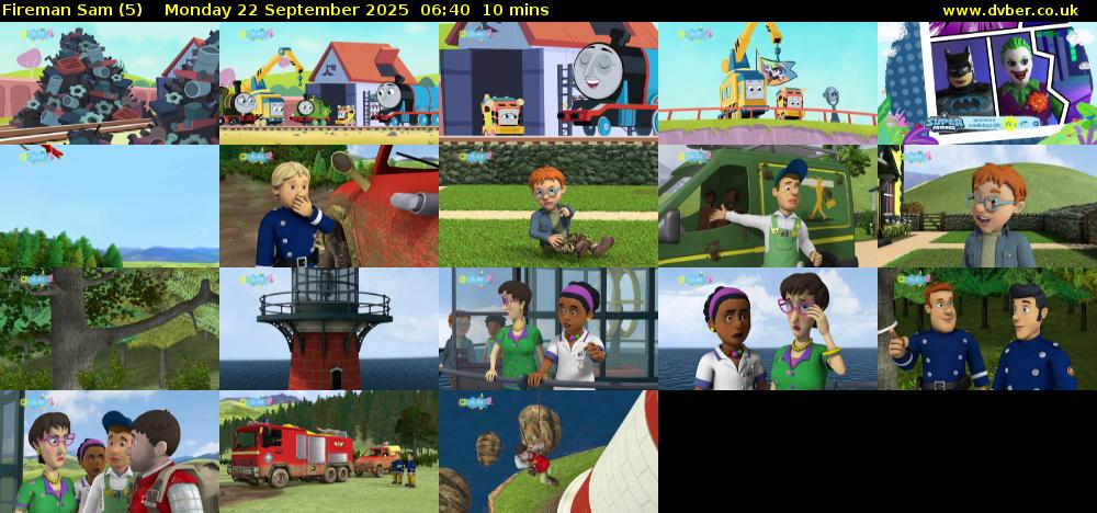 Fireman Sam (5) Monday 22 September 2025 06:40 - 06:50
