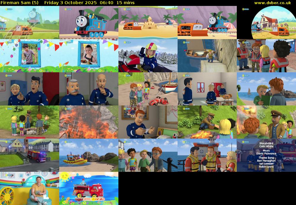 Fireman Sam (5) Friday 3 October 2025 06:40 - 06:55