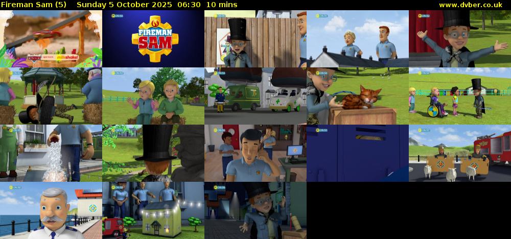Fireman Sam (5) Sunday 5 October 2025 06:30 - 06:40