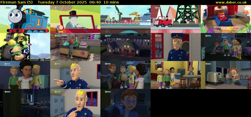 Fireman Sam (5) Tuesday 7 October 2025 06:40 - 06:50