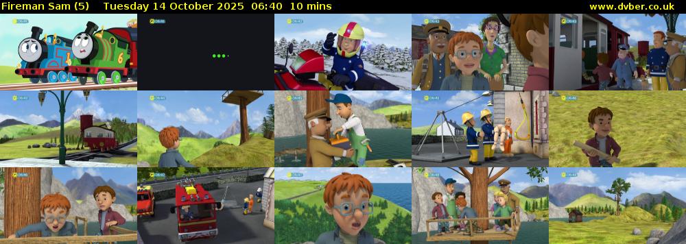 Fireman Sam (5) Tuesday 14 October 2025 06:40 - 06:50
