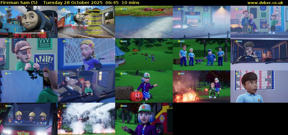 Fireman Sam (5) Tuesday 28 October 2025 06:45 - 06:55