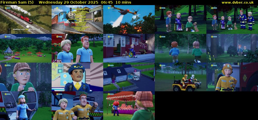 Fireman Sam (5) Wednesday 29 October 2025 06:45 - 06:55
