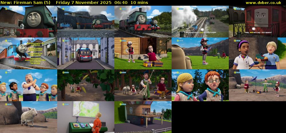 Fireman Sam (5) Friday 7 November 2025 06:40 - 06:50