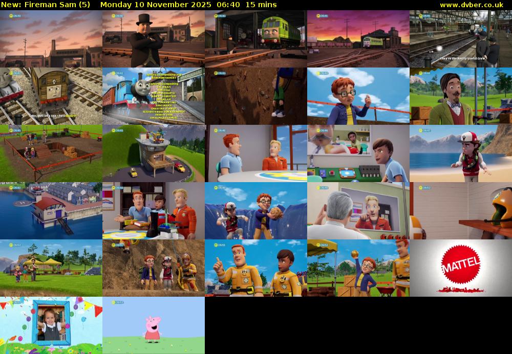 Fireman Sam (5) Monday 10 November 2025 06:40 - 06:55