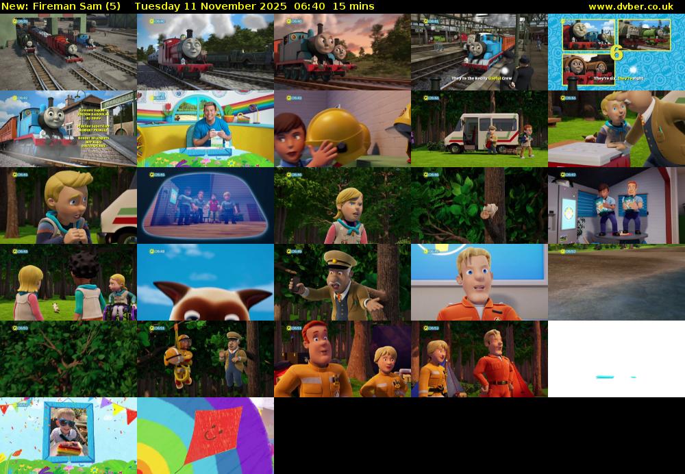 Fireman Sam (5) Tuesday 11 November 2025 06:40 - 06:55