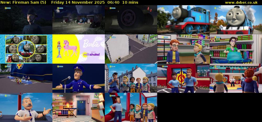 Fireman Sam (5) Friday 14 November 2025 06:40 - 06:50