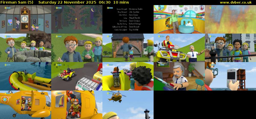 Fireman Sam (5) Saturday 22 November 2025 06:30 - 06:40