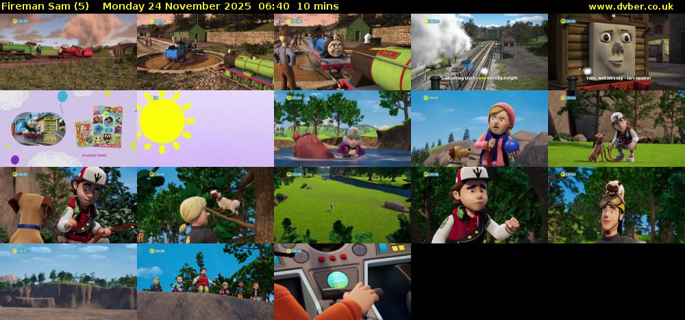 Fireman Sam (5) Monday 24 November 2025 06:40 - 06:50