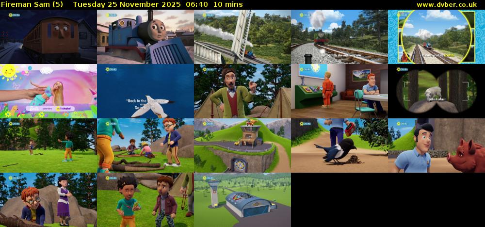 Fireman Sam (5) Tuesday 25 November 2025 06:40 - 06:50