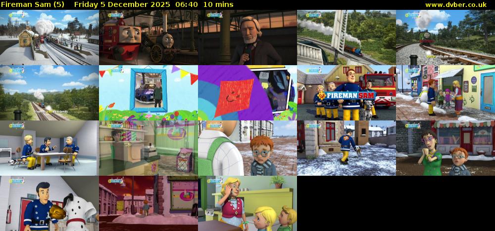 Fireman Sam (5) Friday 5 December 2025 06:40 - 06:50