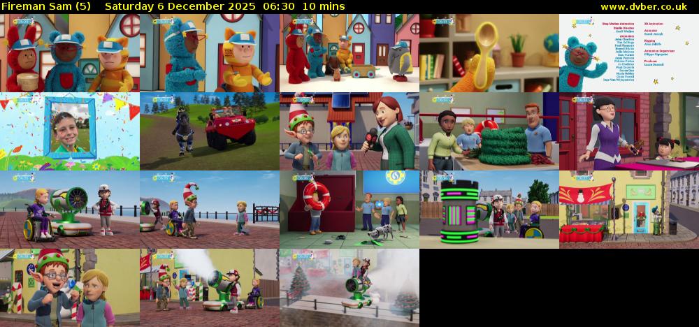 Fireman Sam (5) Saturday 6 December 2025 06:30 - 06:40