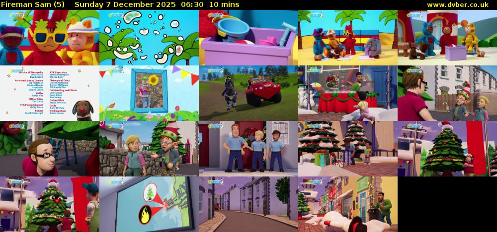 Fireman Sam (5) Sunday 7 December 2025 06:30 - 06:40
