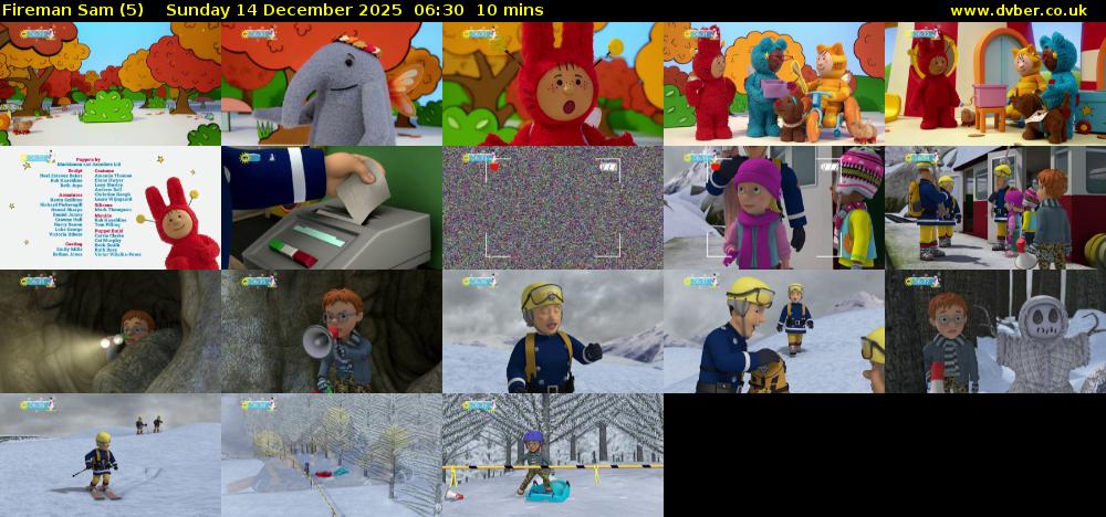 Fireman Sam (5) Sunday 14 December 2025 06:30 - 06:40