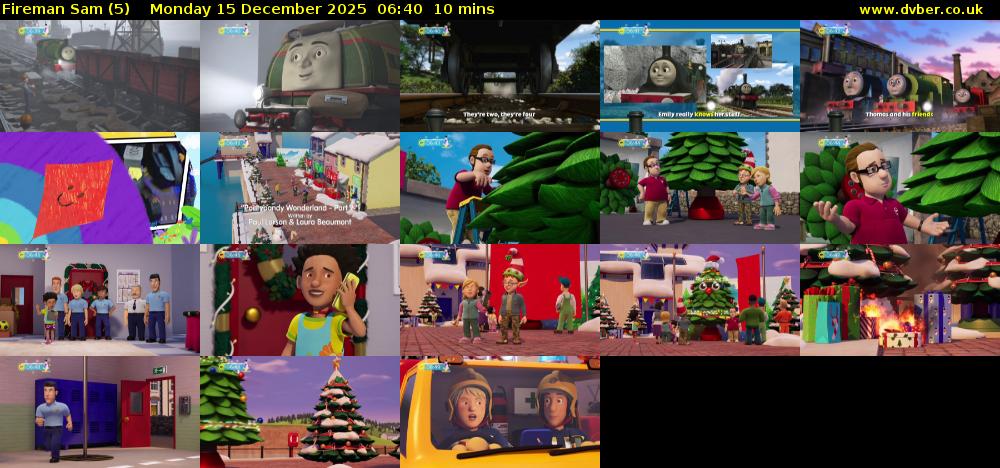 Fireman Sam (5) Monday 15 December 2025 06:40 - 06:50