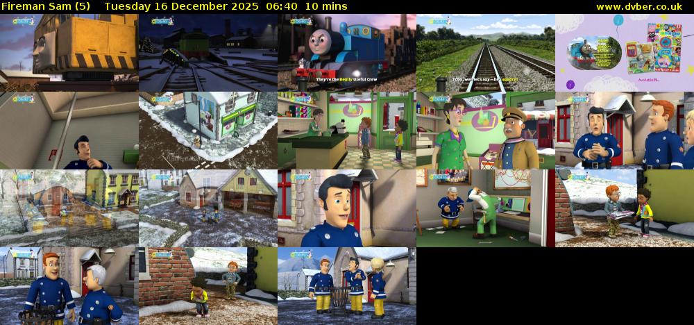 Fireman Sam (5) Tuesday 16 December 2025 06:40 - 06:50