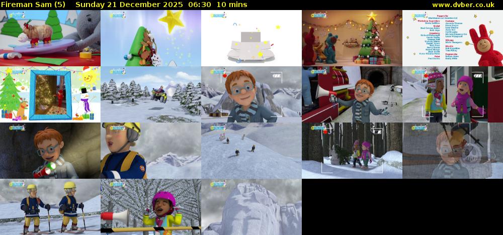 Fireman Sam (5) Sunday 21 December 2025 06:30 - 06:40