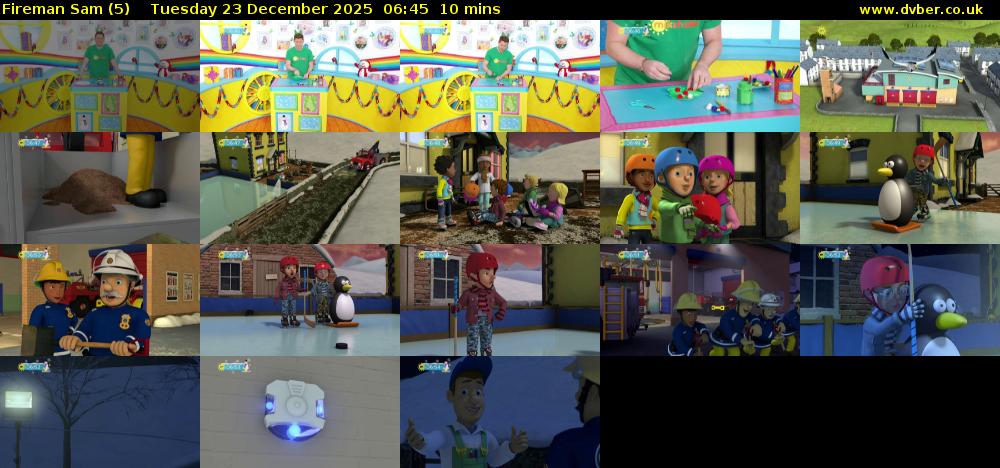 Fireman Sam (5) Tuesday 23 December 2025 06:45 - 06:55