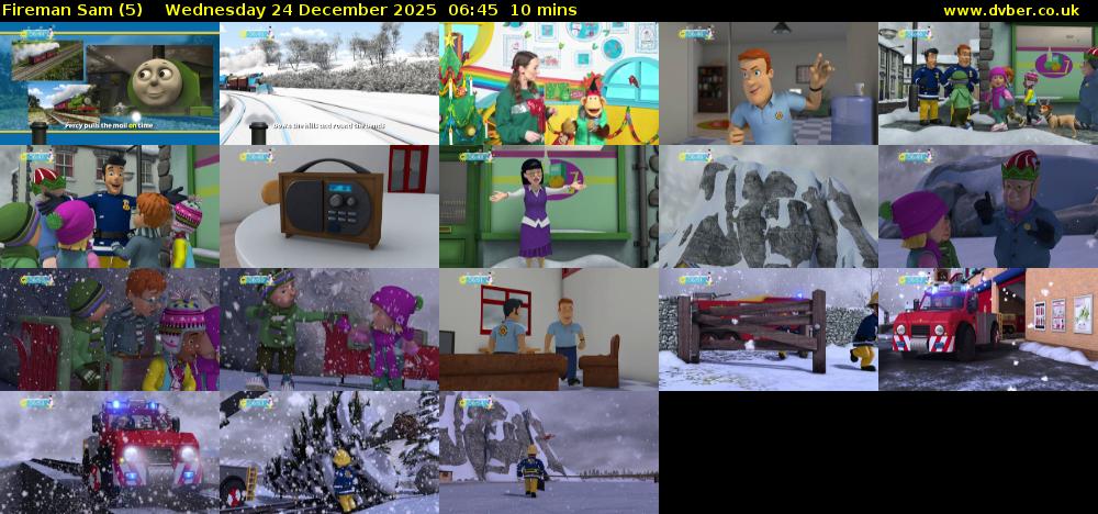 Fireman Sam (5) Wednesday 24 December 2025 06:45 - 06:55