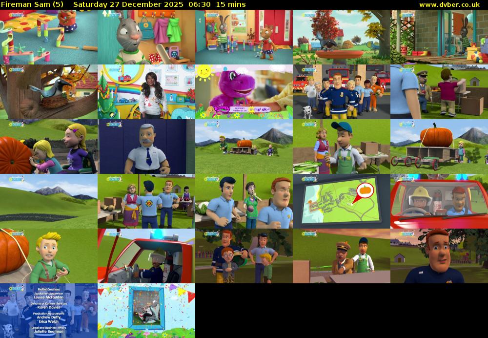Fireman Sam (5) Saturday 27 December 2025 06:30 - 06:45