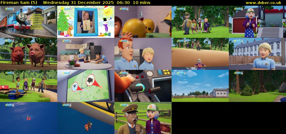 Fireman Sam (5) Wednesday 31 December 2025 06:30 - 06:40