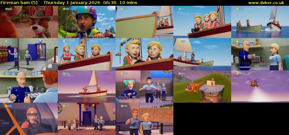 Fireman Sam (5) Thursday 1 January 2026 06:30 - 06:40