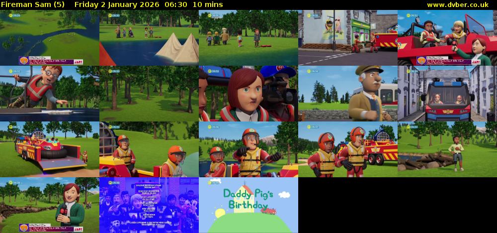 Fireman Sam (5) Friday 2 January 2026 06:30 - 06:40