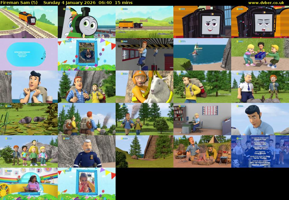 Fireman Sam (5) Sunday 4 January 2026 06:40 - 06:55