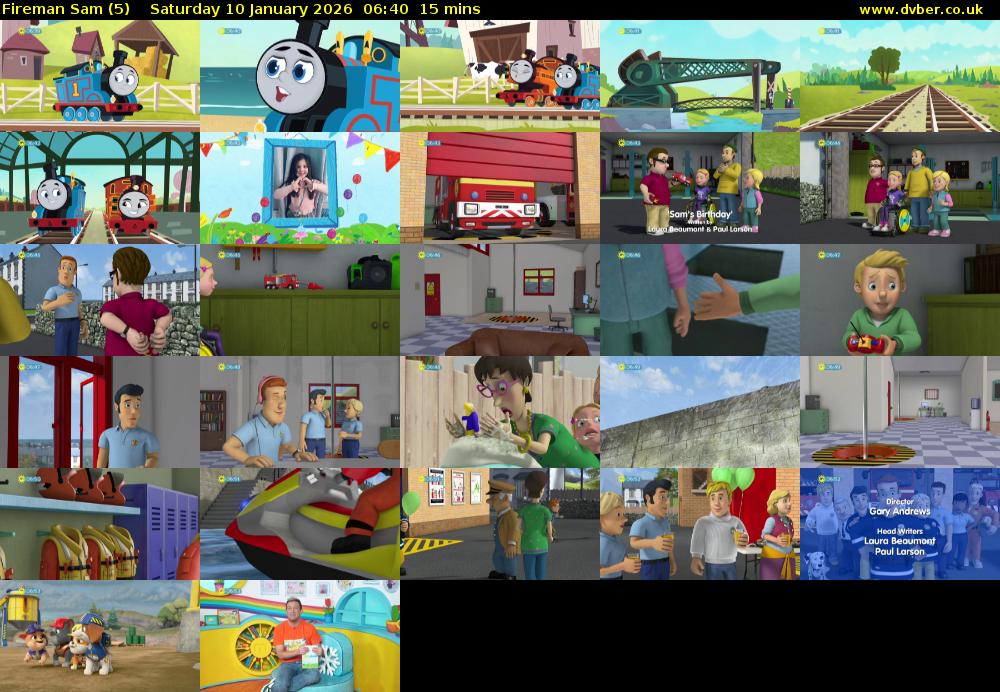 Fireman Sam (5) Saturday 10 January 2026 06:40 - 06:55