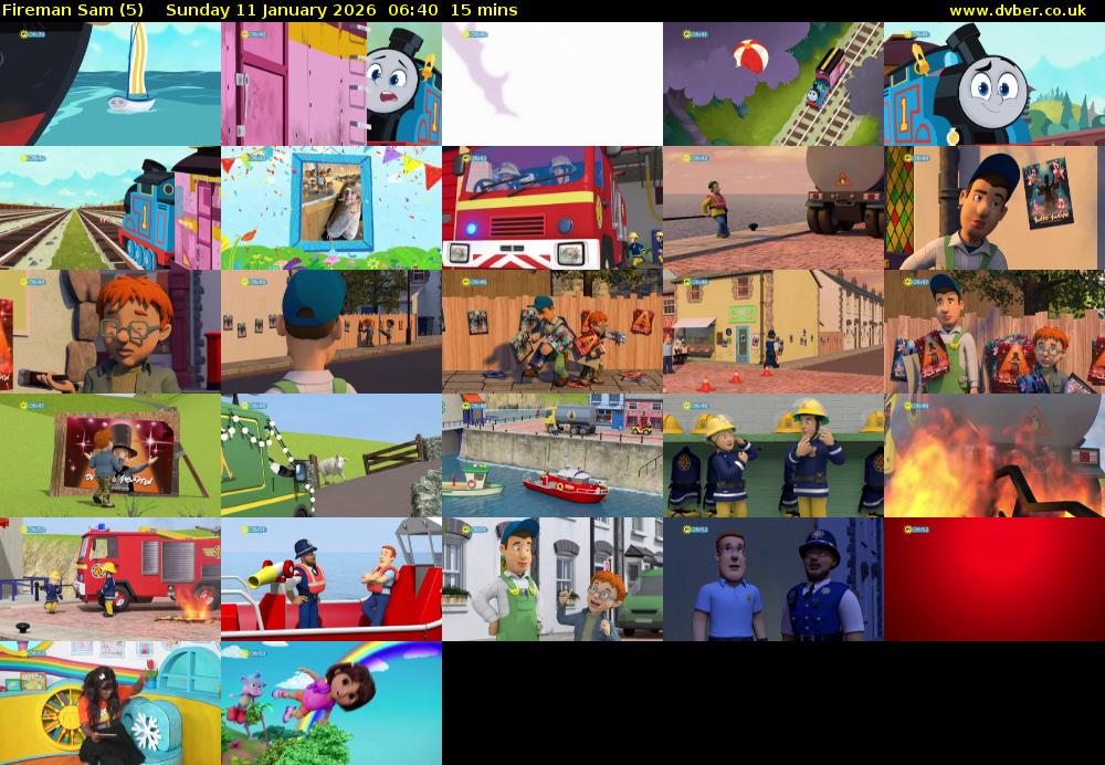 Fireman Sam (5) Sunday 11 January 2026 06:40 - 06:55